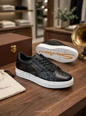 Samtom Men’s Authentic Genuine Leather Causal Shoes