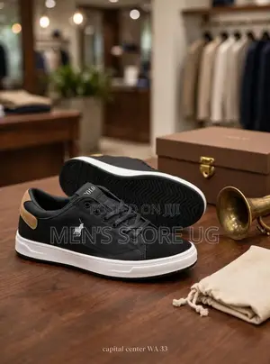 Polo Men’s Authentic Genuine Leather Causal Shoes