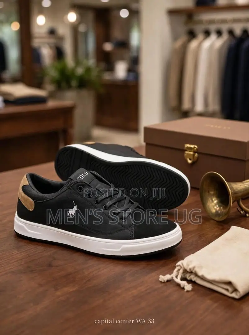Polo Men’s Authentic Genuine Leather Causal Shoes