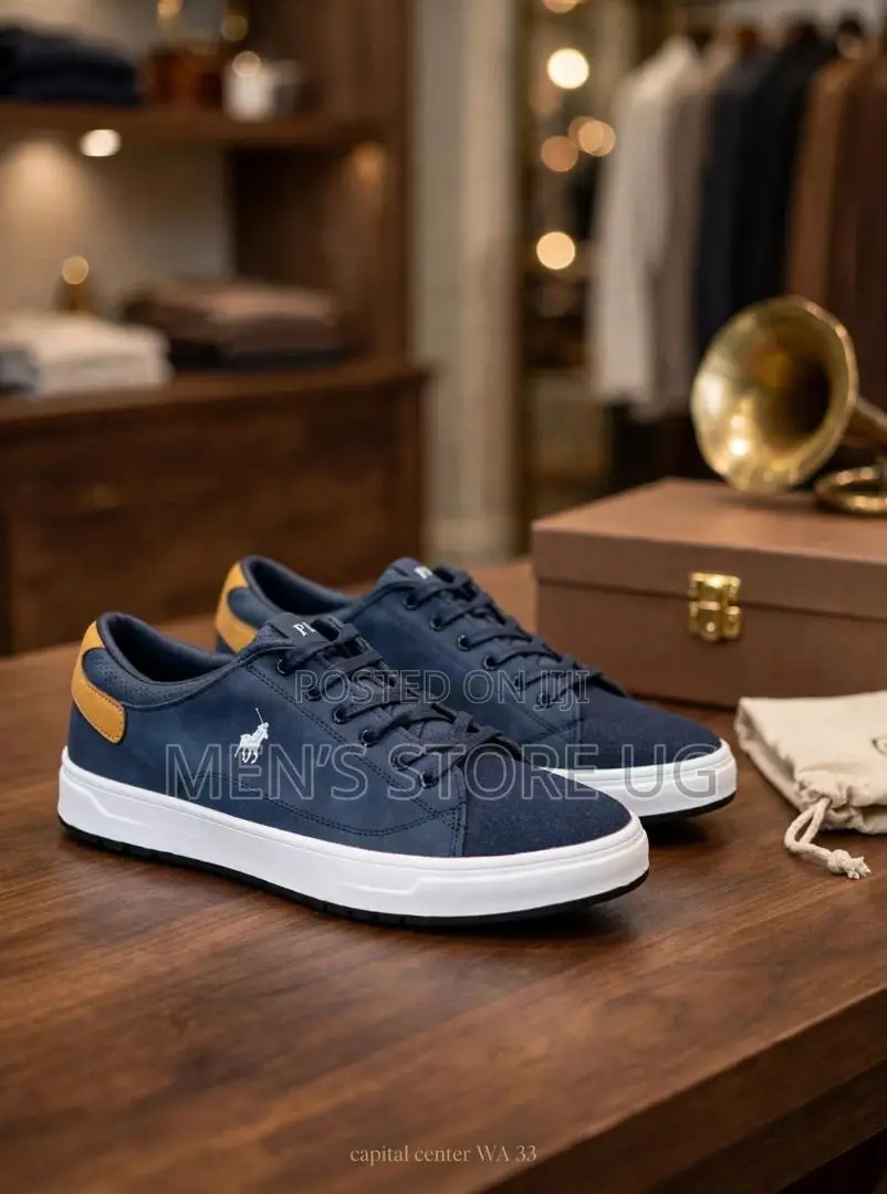 Polo Men’s Authentic Genuine Leather Causal Shoes