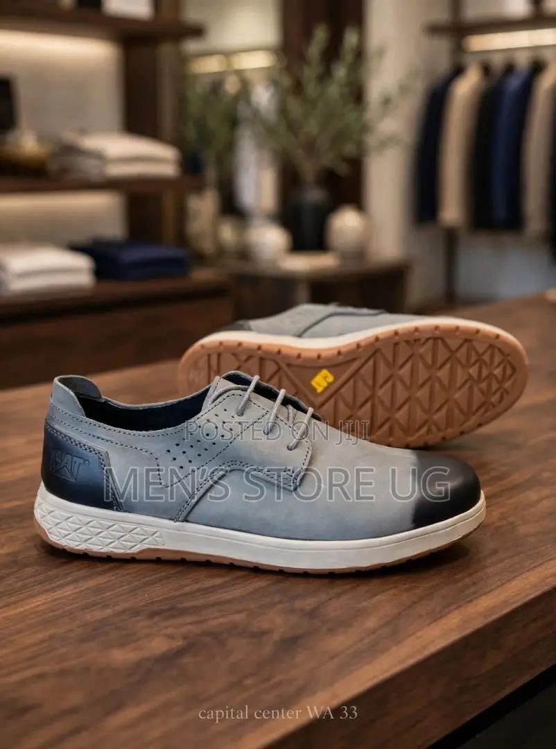 CAT Men’s Authentic Genuine Leather Causal Shoes