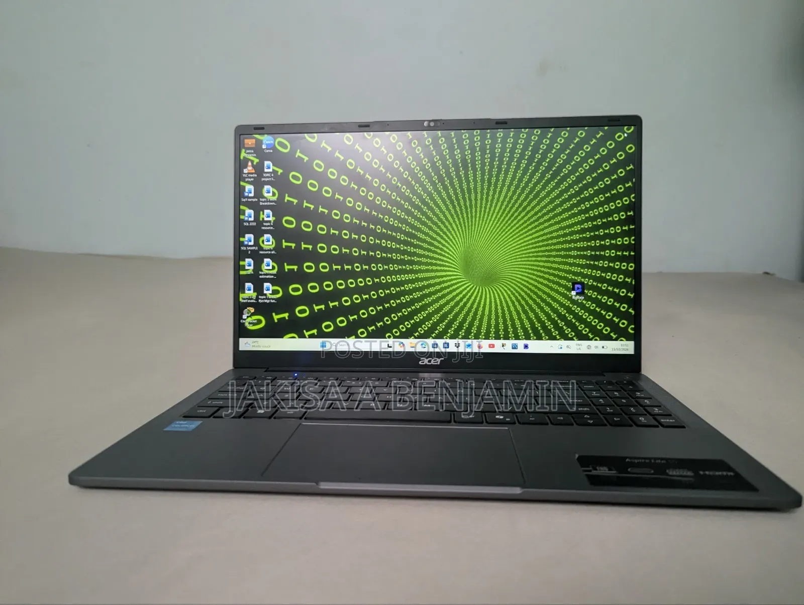 Laptop Acer Aspire 15 4GB Intel SSD 128GB