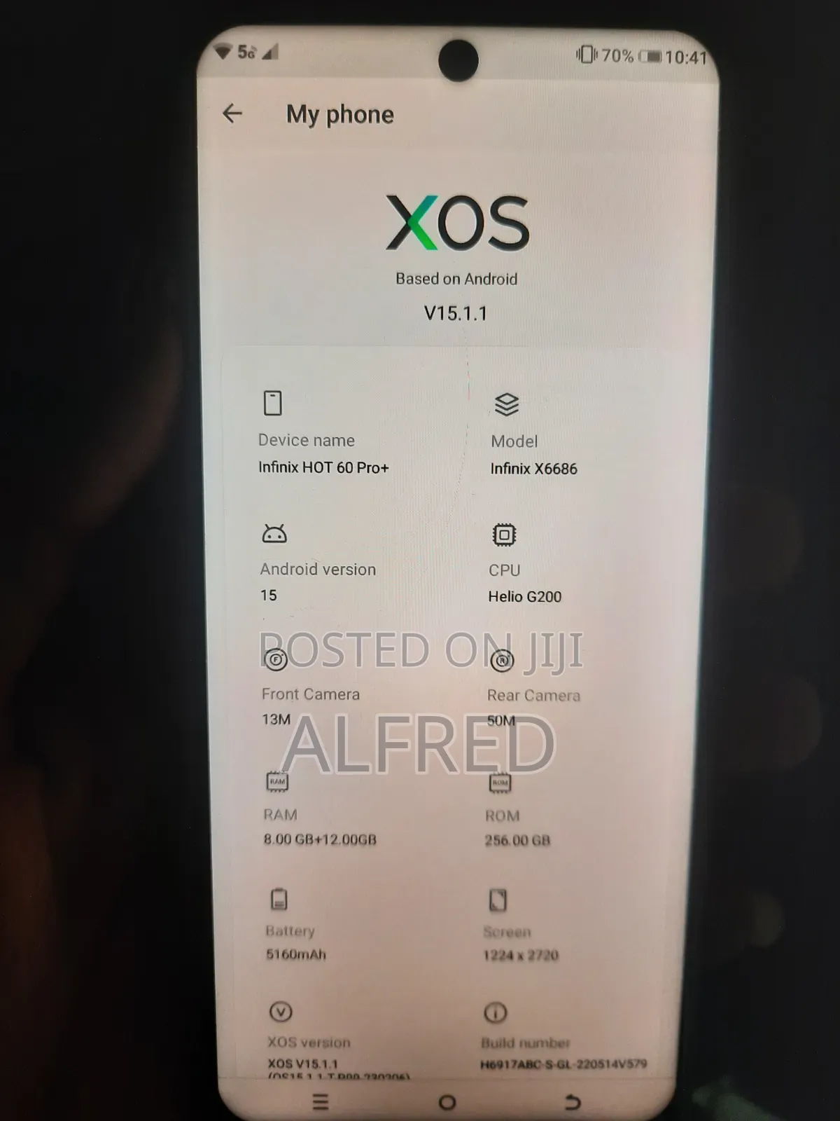 Infinix Hot 60 Pro+ 256 GB Black