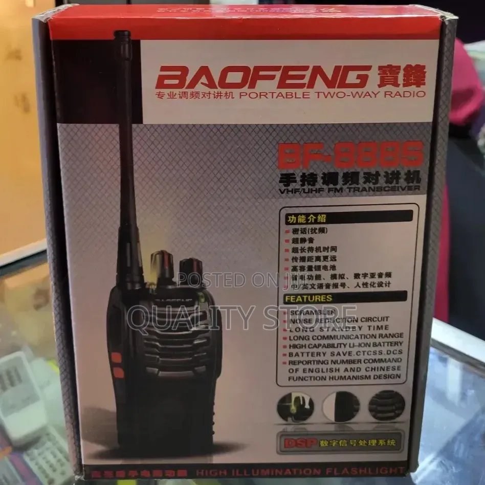 Portable 2 Way Radio Call Boafeng
