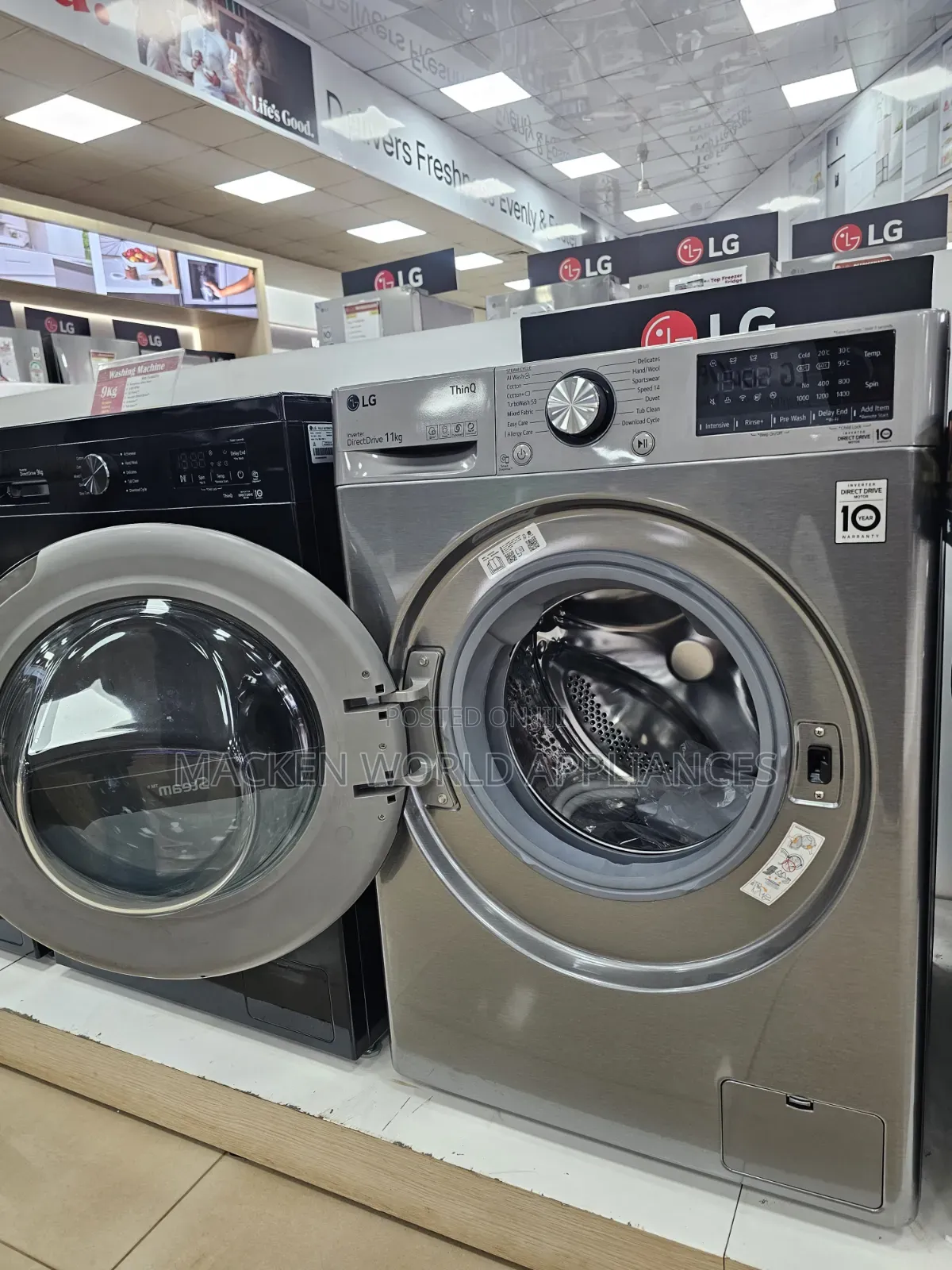 11kg LG Washing Machine Front Loader Fully Automatic