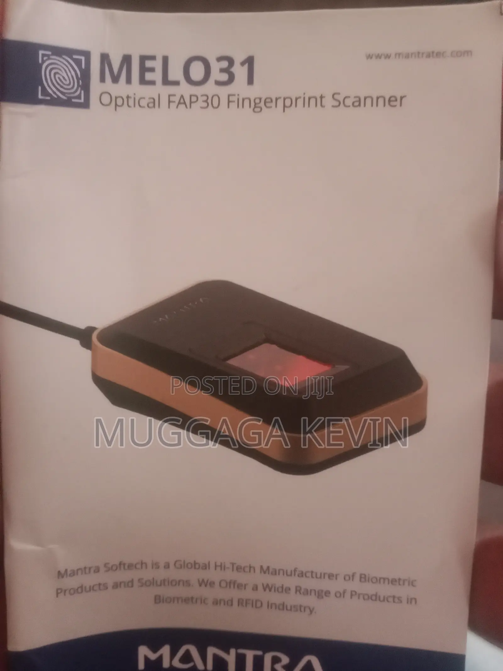 Opitical FAP30 Fingerprint Scanner
