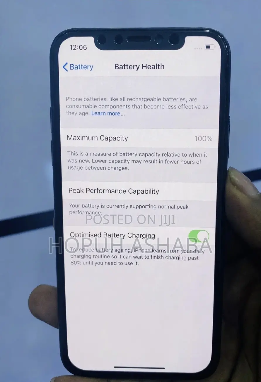 Apple iPhone X 64 GB Black