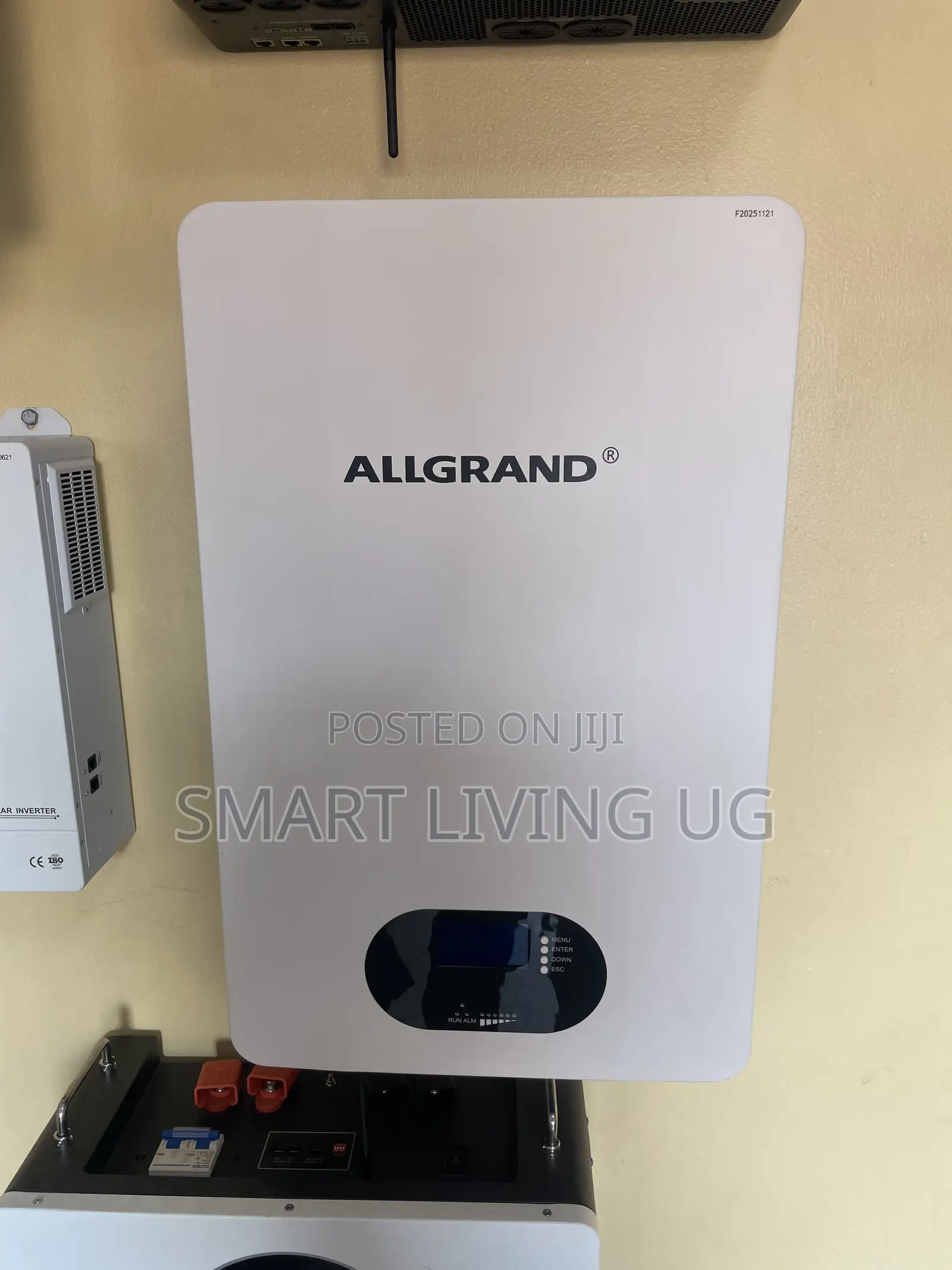 ALLGRAND 5kWh 48V Smart Solar Lithium Battery With Built-in BMS