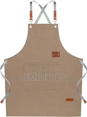 Aprons for Men Women With Pockets, Waterproof Adjustable
