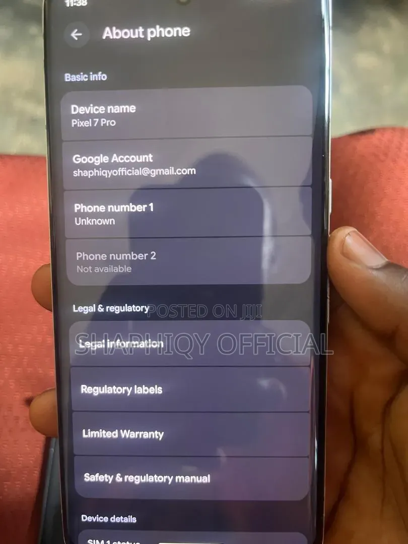 Google Pixel 7 Pro 128 GB White