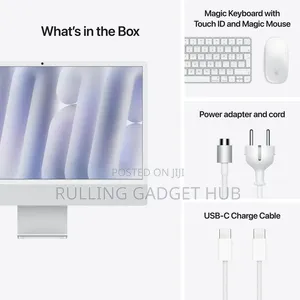 New Desktop Computer Apple iMac M3 8GB Apple M3 SSD 256GB