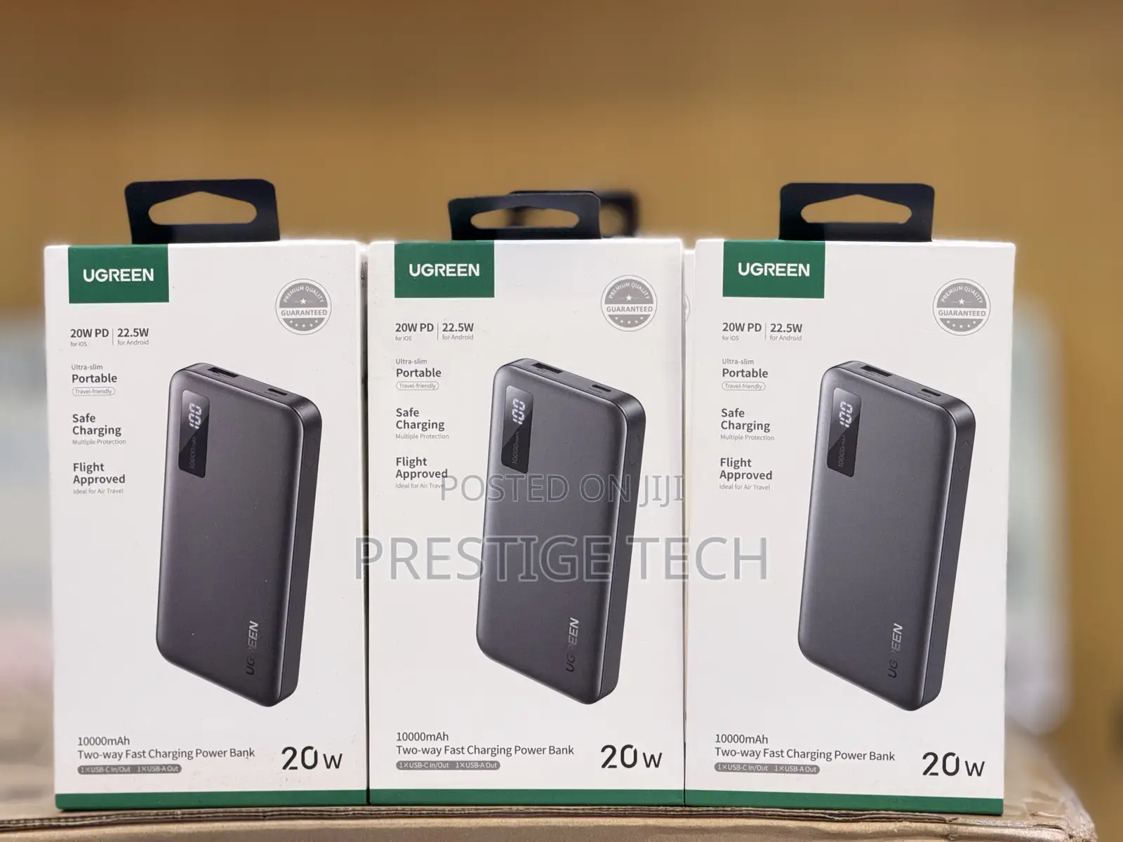 Ugreen 10000mah Two-Way Fast Charging Power Bank 22.5W