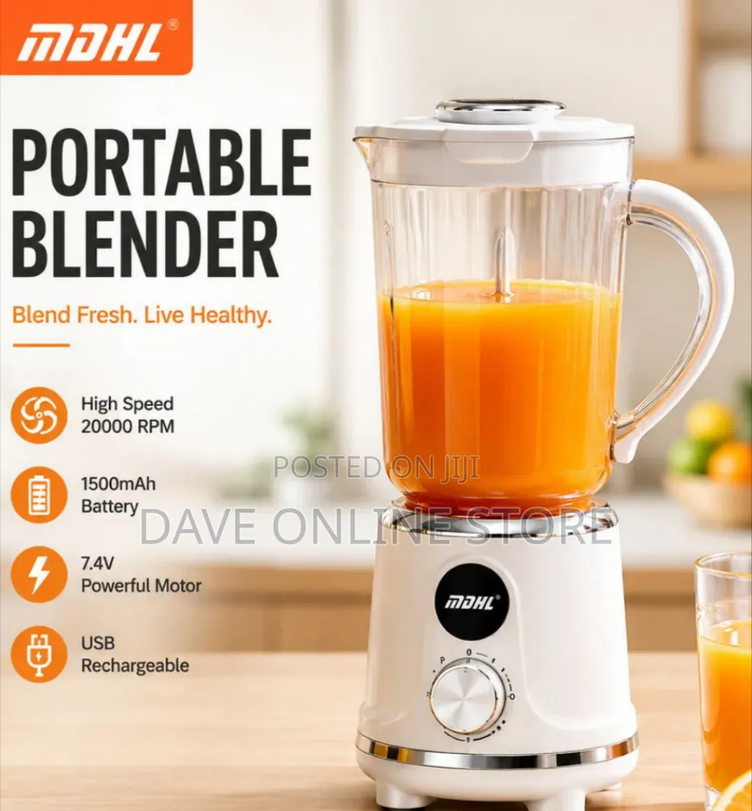 MDHL Portable Juice Blender