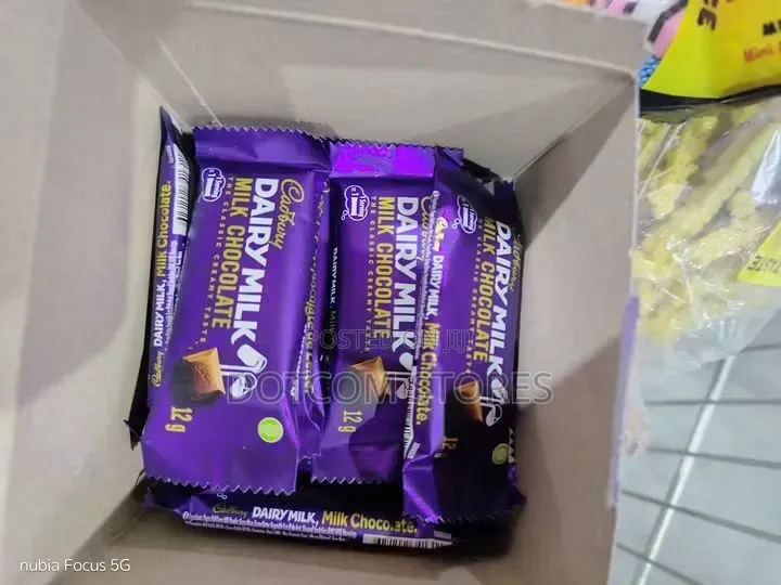 12pcs Pack Cadbury Dairy Milk Chocolate Fruit and Nut Flavour