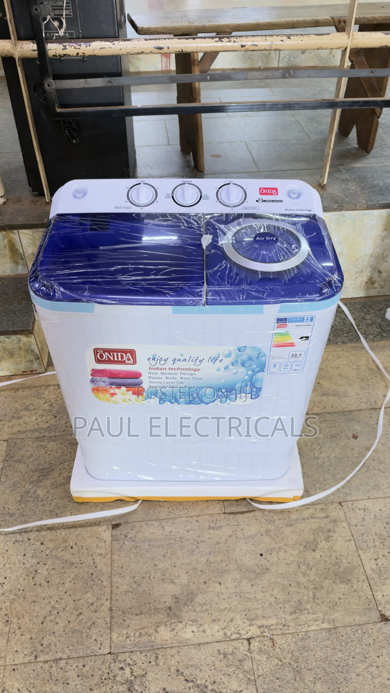Onida 5kg Washing Machine Manual