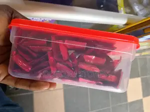 Red/Purple Plastic Tub of Ambic Nutty Bar Chocolate (Nuts & Chocolate)