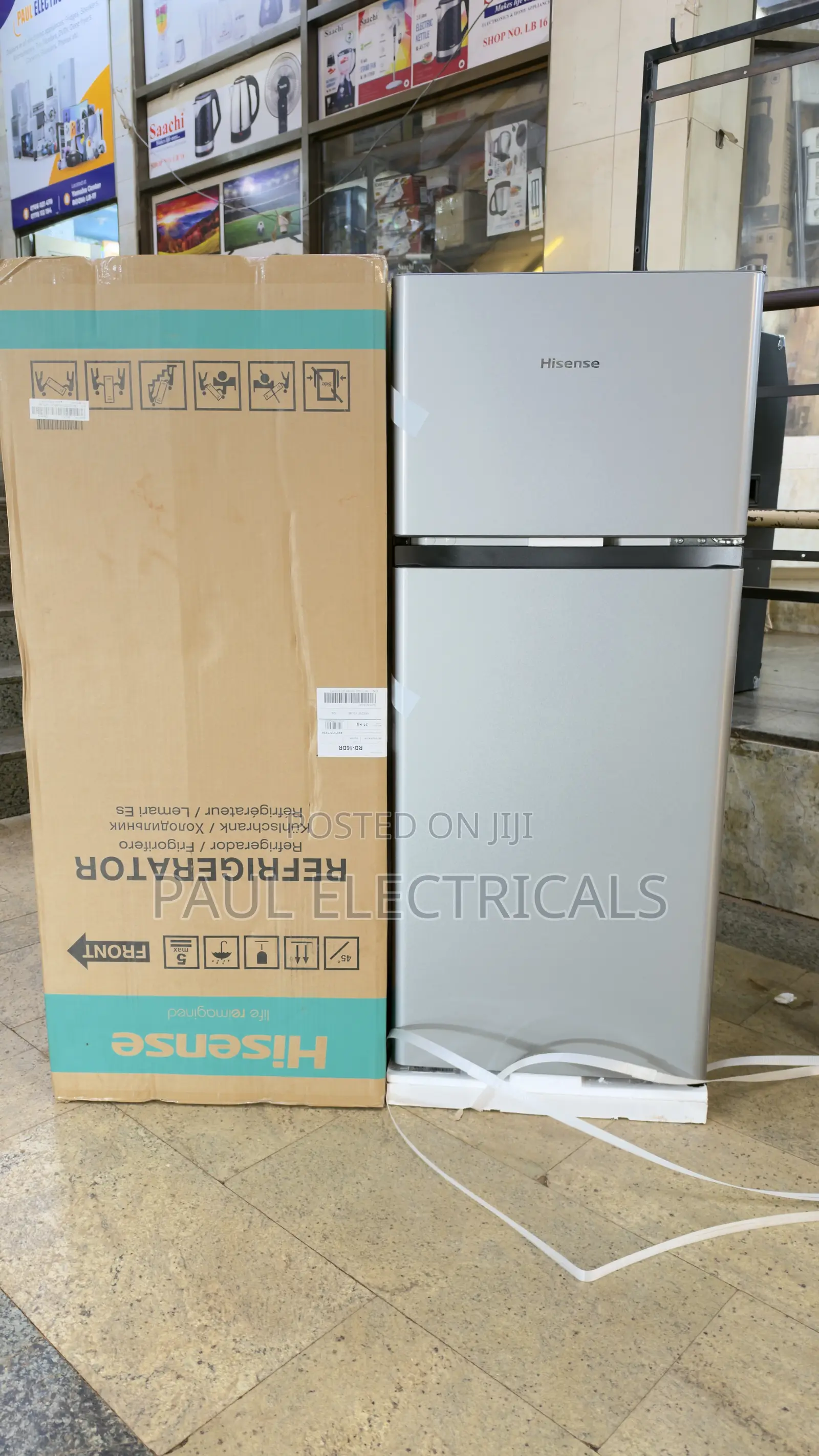 Hisense 160L Fridge Double Door