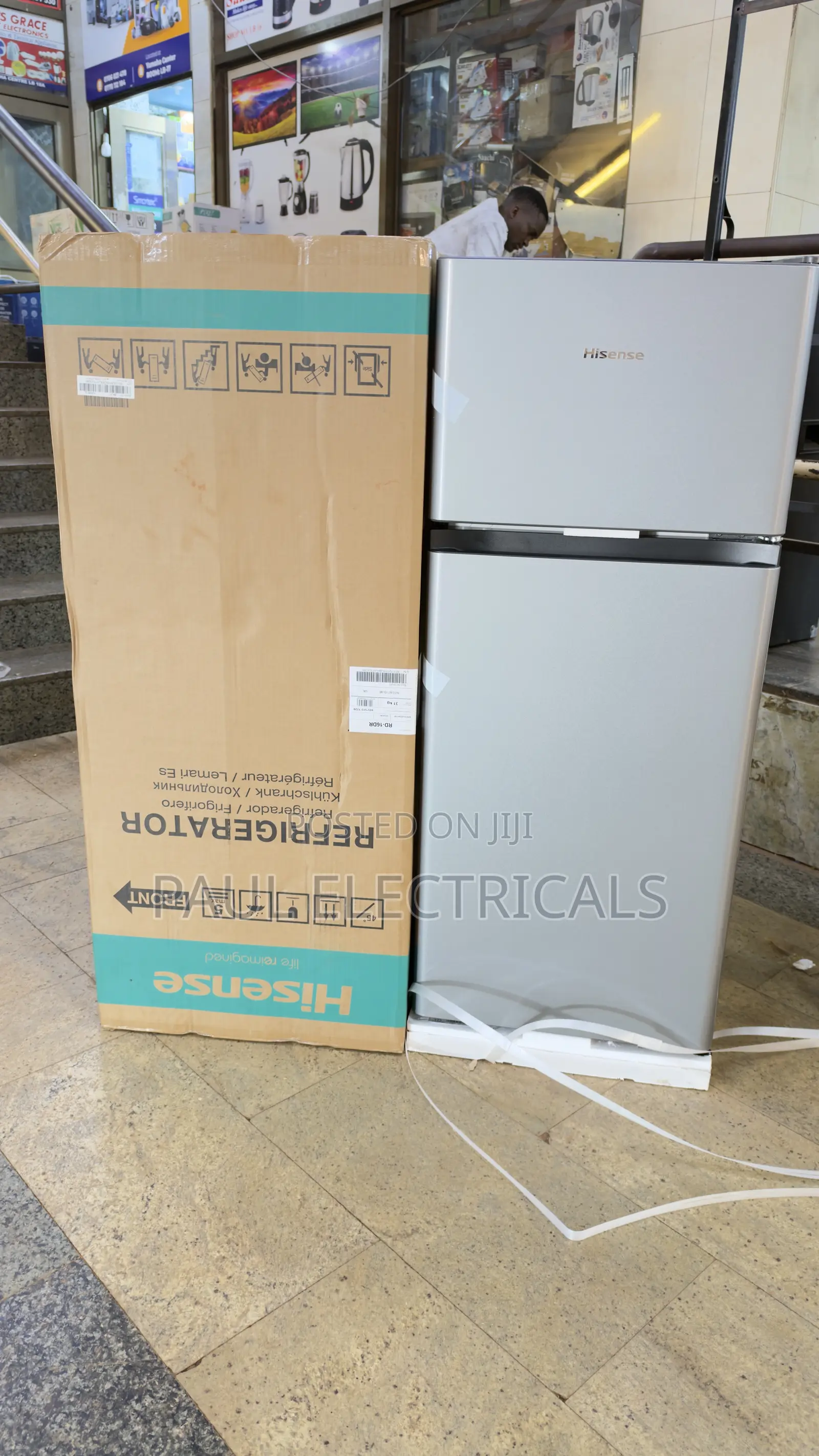 Hisense 160L Fridge Double Door