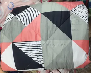 Double Color Bedcover 5*6 Pink