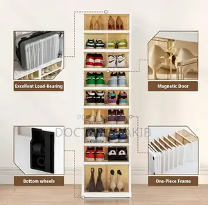 Shoe Rack 9 Layer Foldable Shoe Box
