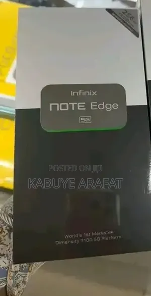 New Infinix Note Edge 256 GB Black