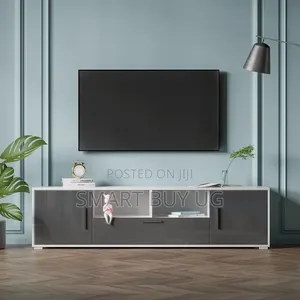 Gray Tvstand 6ft TV Stand Unit Wall Unit White