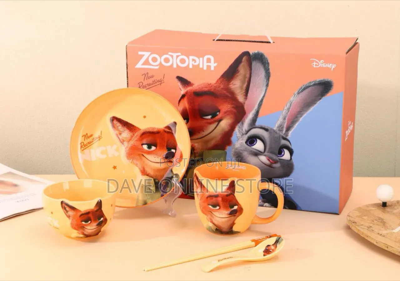 3D Daisy Duck Porcelain Dinner Sets