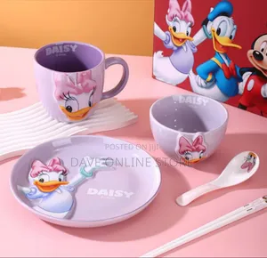 3D Daisy Duck Porcelain Dinner Sets