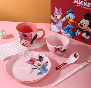 3D Mickey Mouse Porcelain Dinner Sets