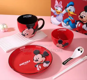 3D Mickey Mouse Porcelain Dinner Sets