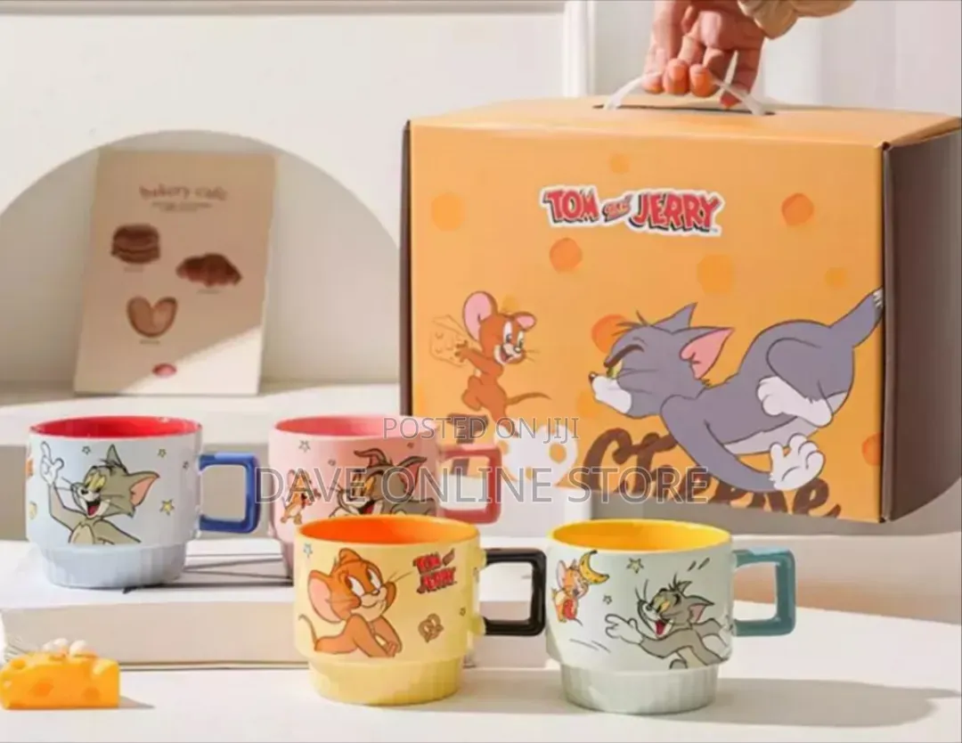 4pc Tom and Jerry Characters Cups