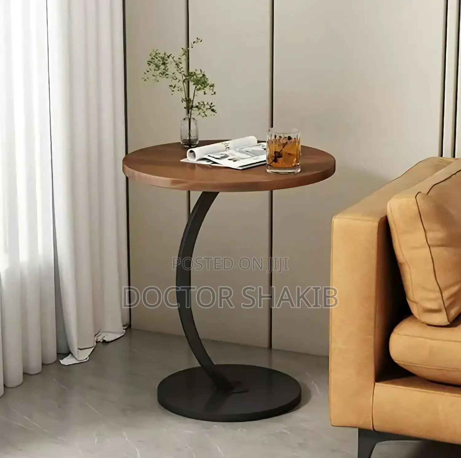 Wooden Round Coffee Table