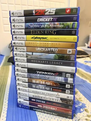 PS5 Games Full Up Like Matatu on Monday! FIFA, GTA, Come Buy Fast