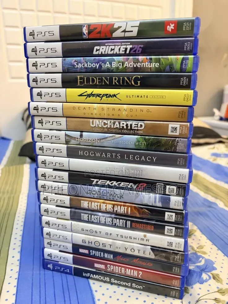 PS5 Games Full Up Like Matatu on Monday! FIFA, GTA, Come Buy Fast