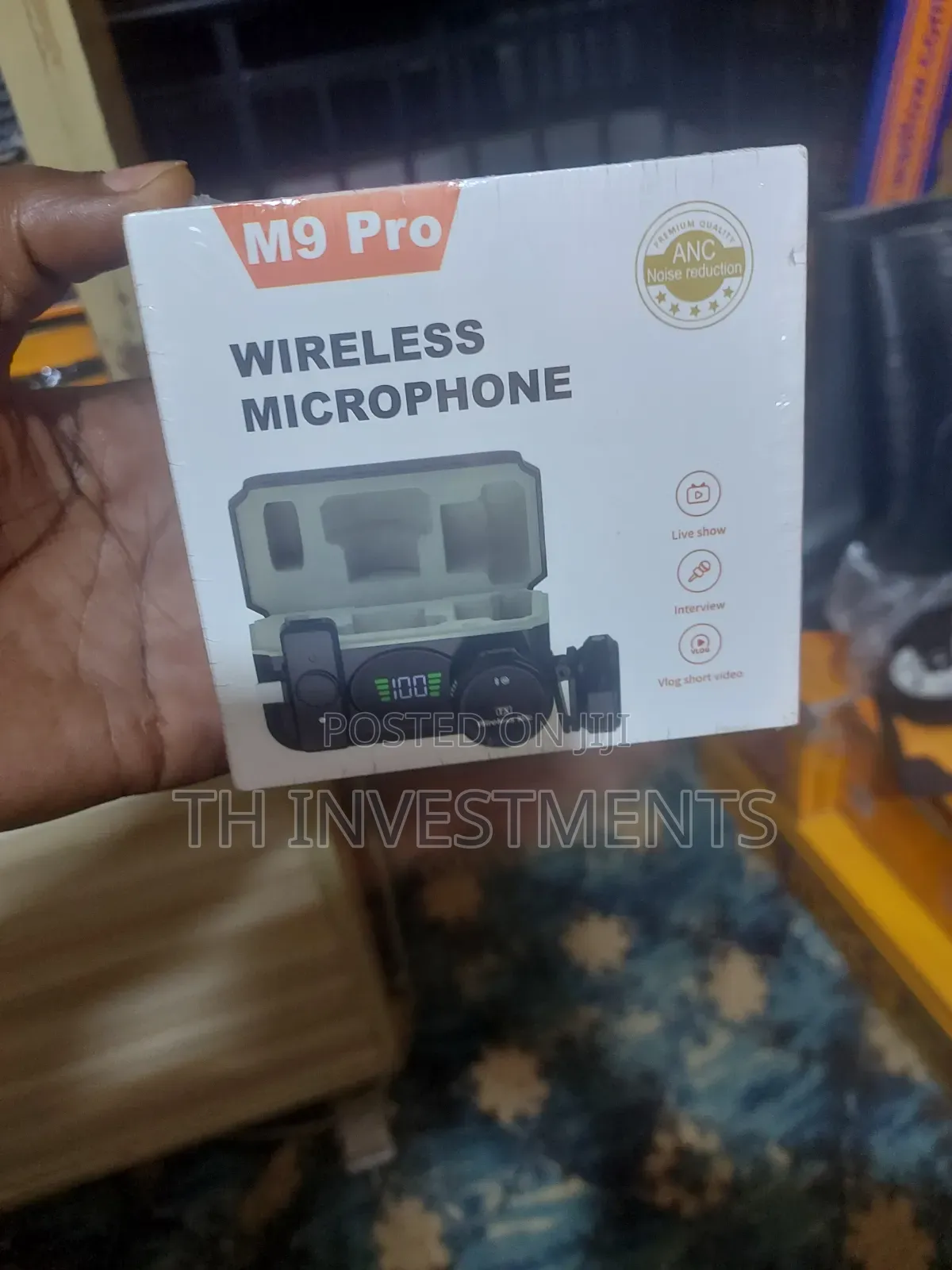 M9 Pro Wireless Microphone – Best Noise Cancelling Mic for Vlogging