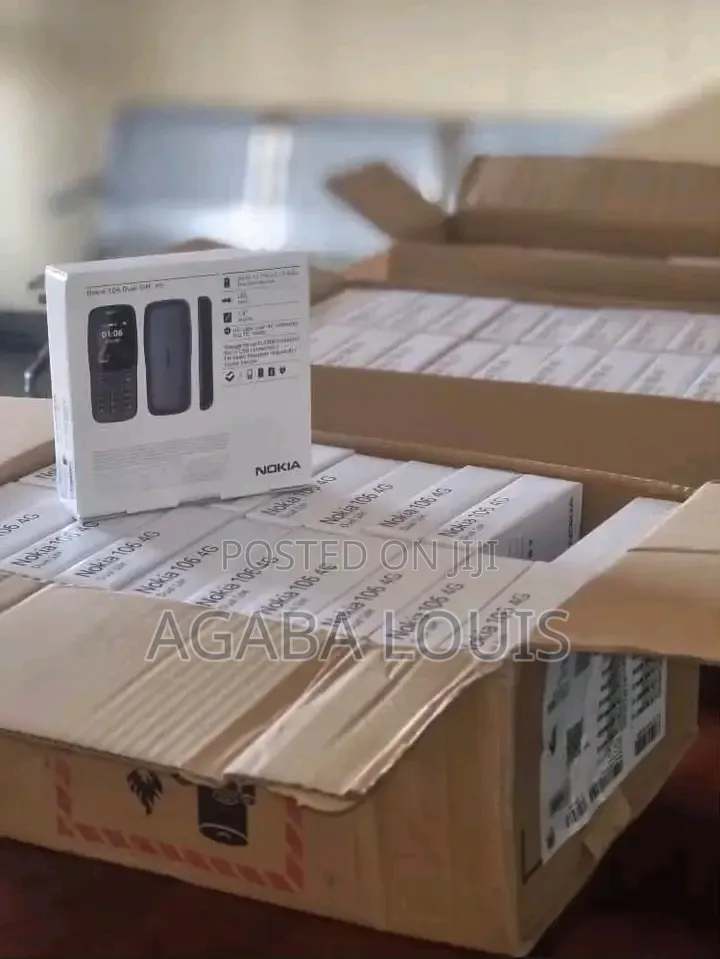 New Nokia 106 Black