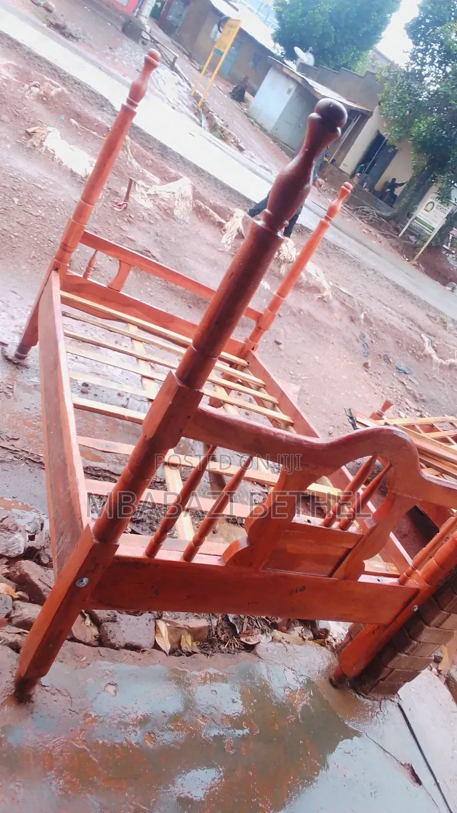Used 4by6 Wooden Bed on Quick Sale