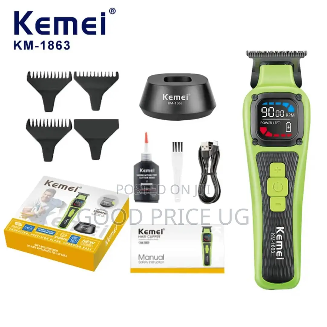 Kemei KM-1863, a Professional Cordless Hair Trimmer