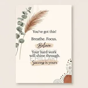 Customized Success Cards