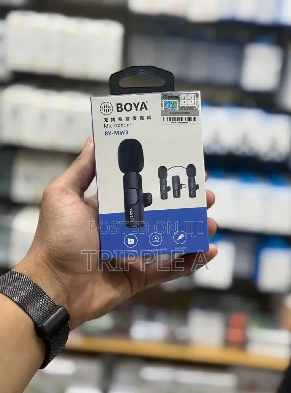 Boya by-Mw3 Wireless Microphone System