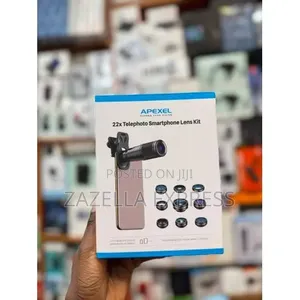 Apexel 9-in-1 Professional Phone Camera Lens Kit 22x Telephoto Fisheye