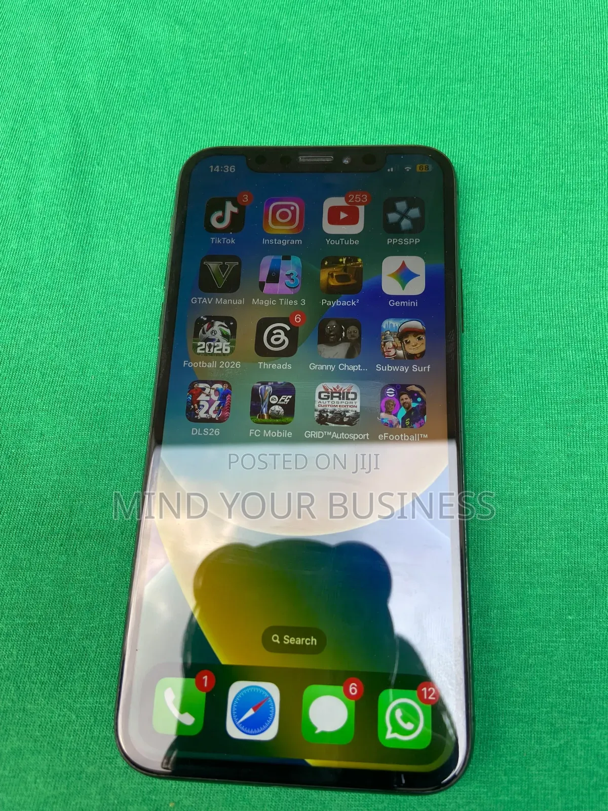 Apple iPhone X 64 GB Black
