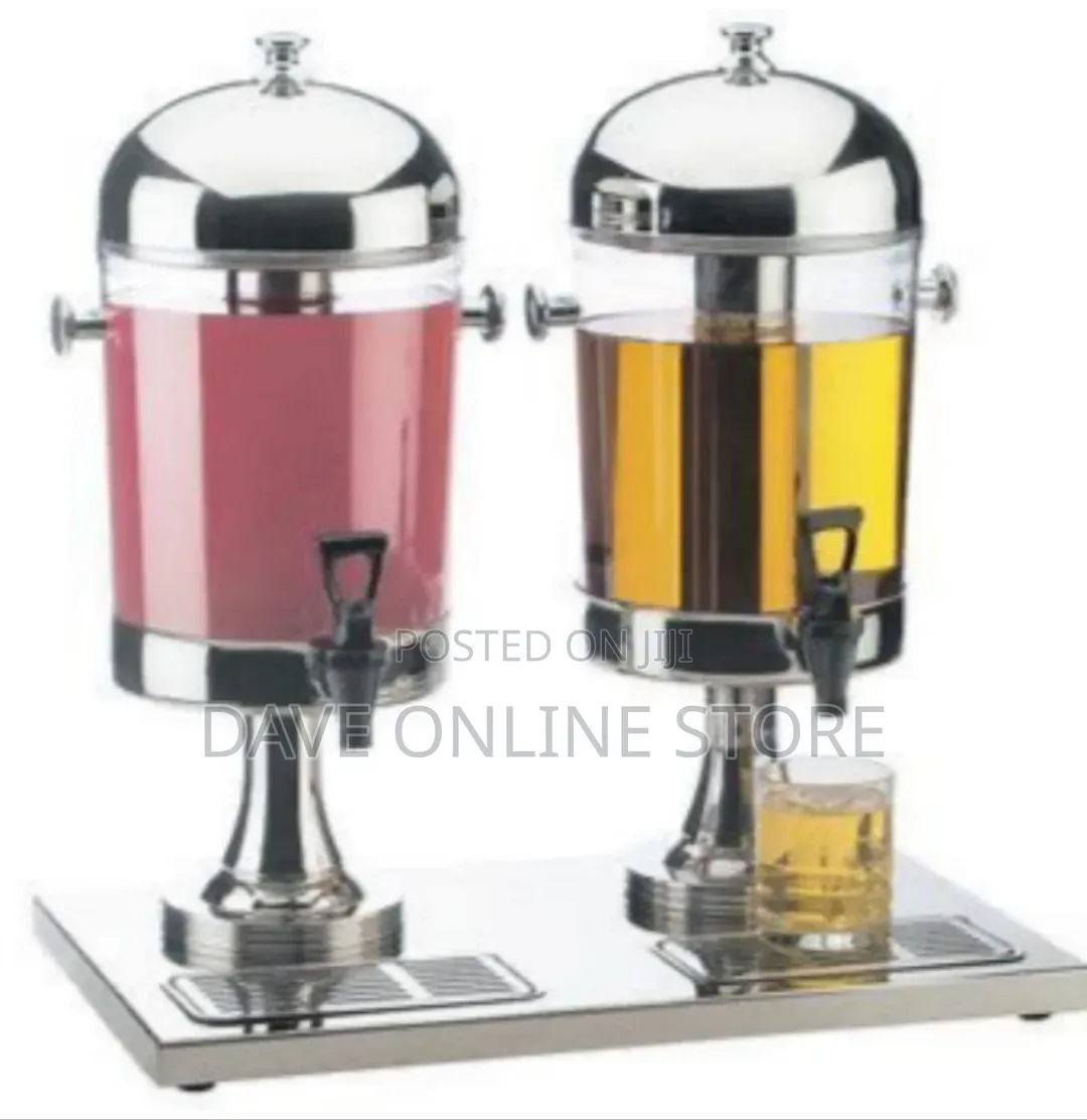 Double Commercial Juice Dispensor