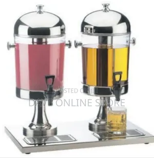 Double Commercial Juice Dispensor