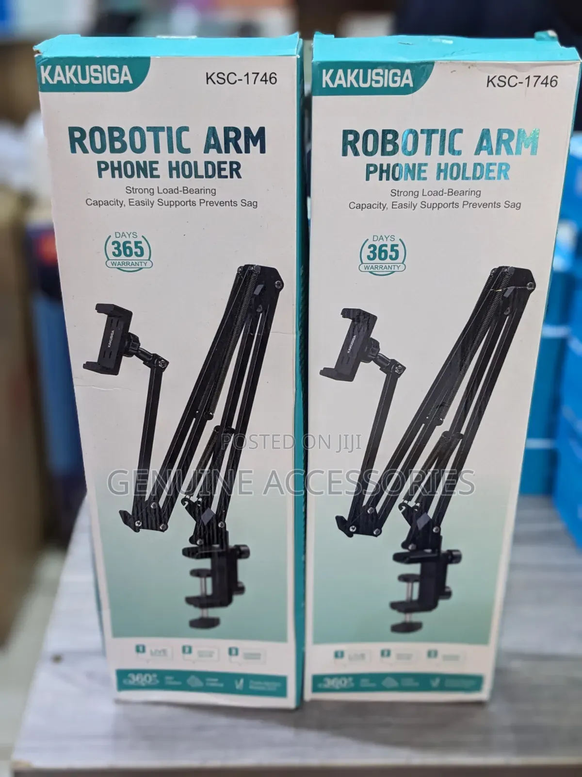 Robotic Arm Phone /Tablet Holder With Strong Load Bearing Capacity