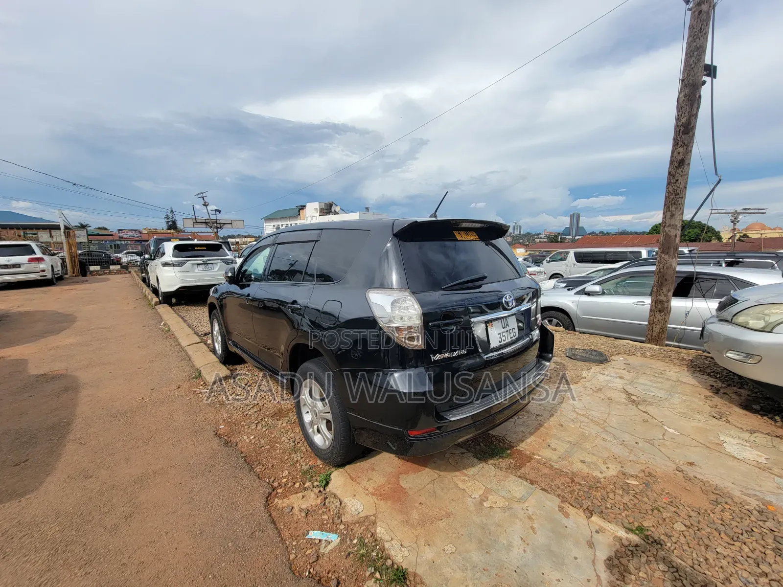 Toyota Vanguard 2008 Black