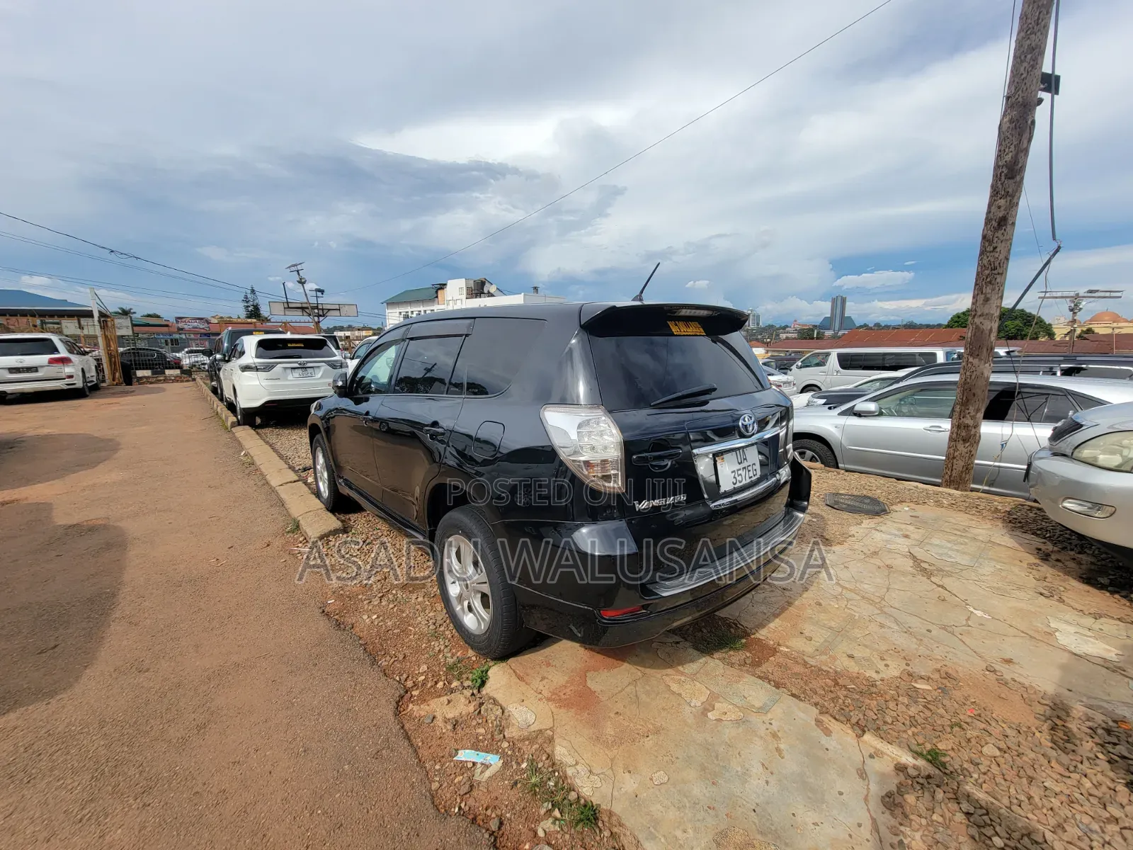 Toyota Vanguard 2008 Black