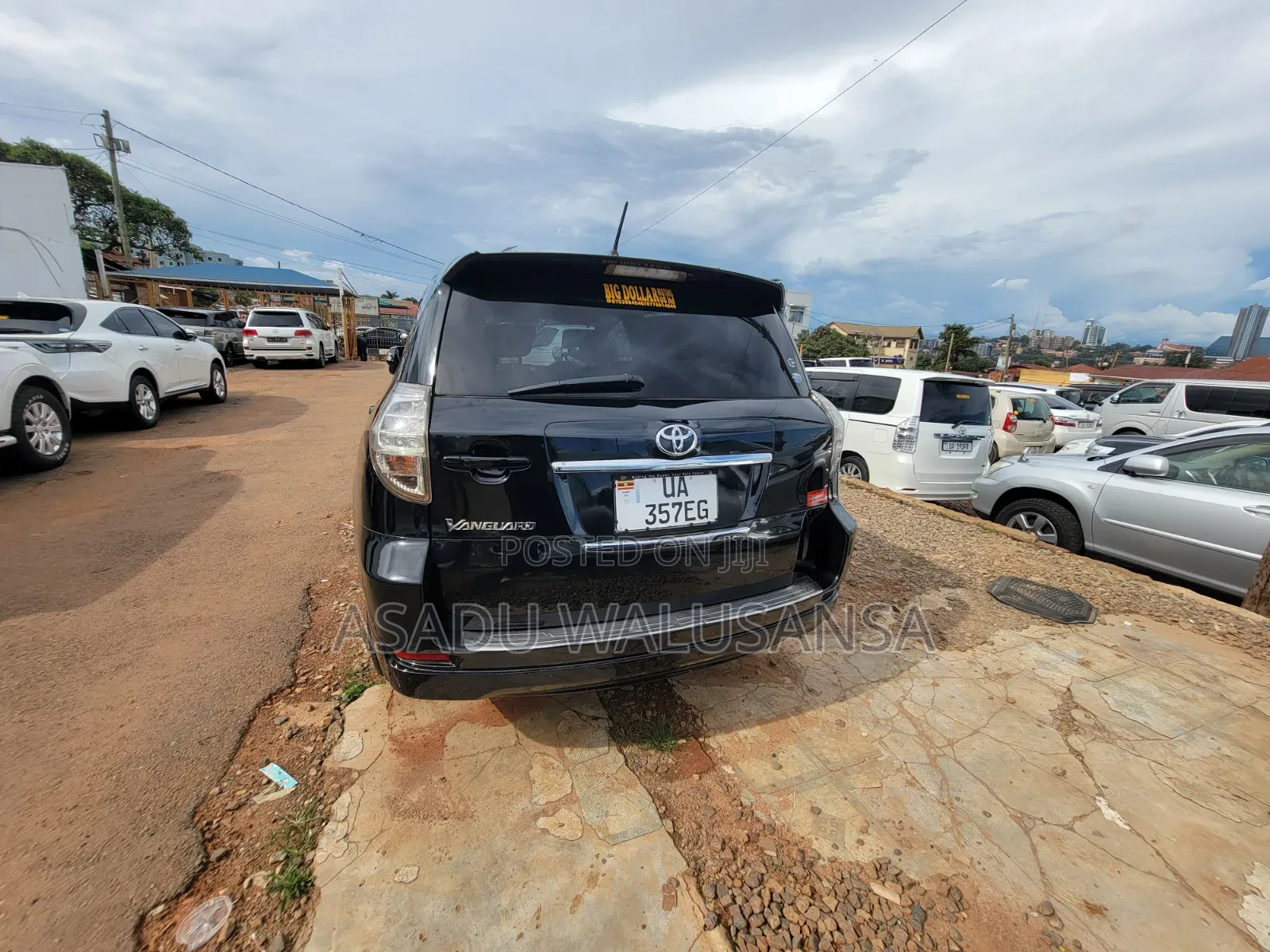 Toyota Vanguard 2008 Black