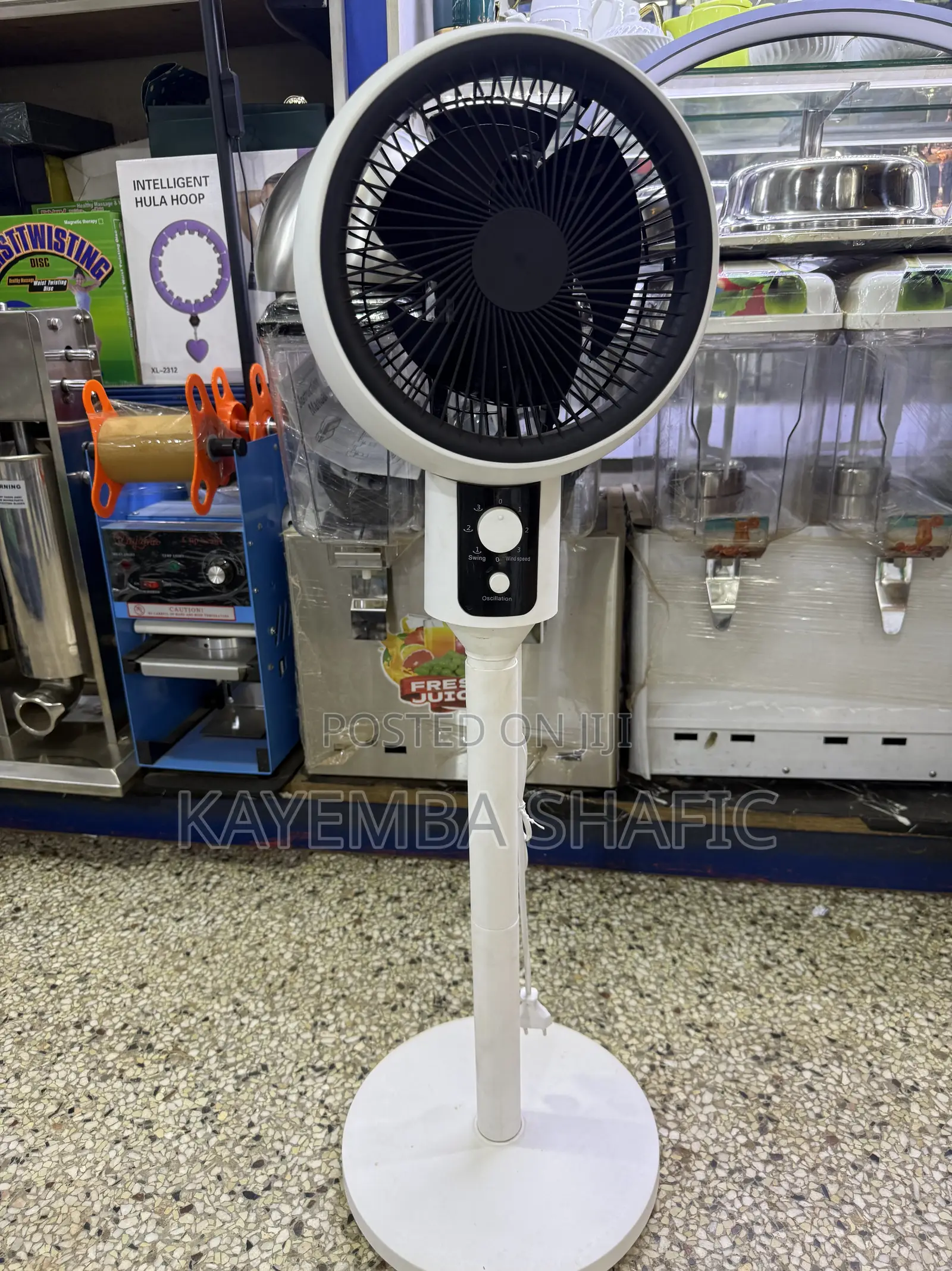 Multi-Functional Electric Pedestal Air Circulation Standing Fan