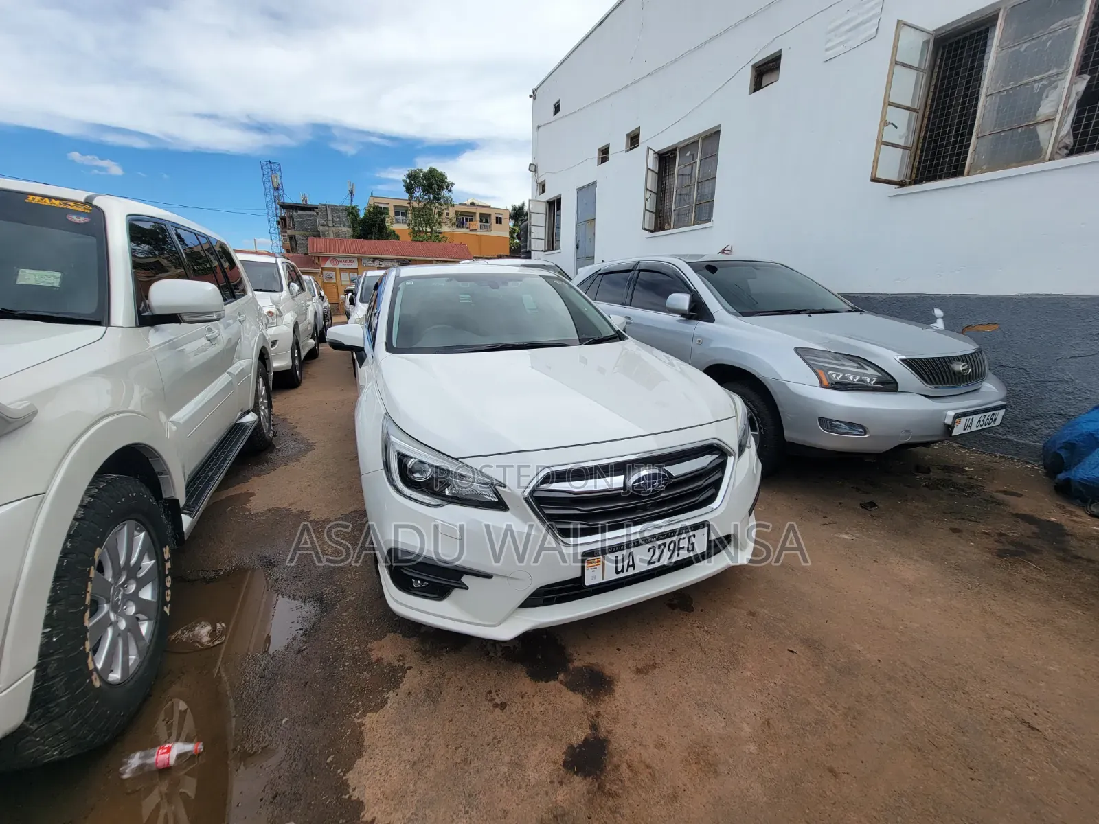 Subaru Legacy 2017 White